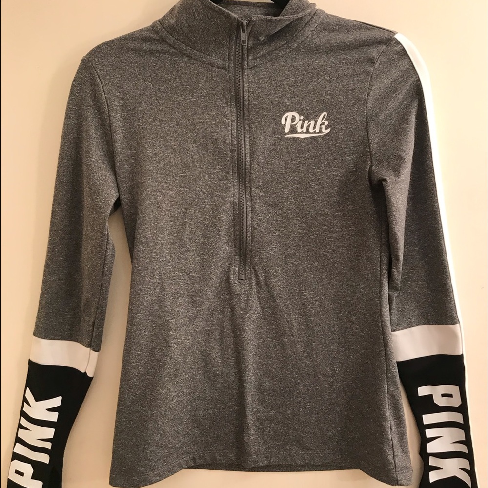 Victoria Secret PINK quarter zip sweater